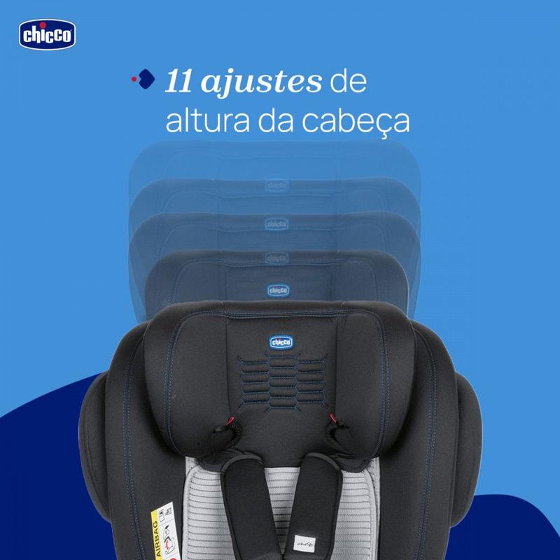 CHIKI Cadeira Para Auto Chicco 0-36 kg Isofix e Rotação 360 Único Plus